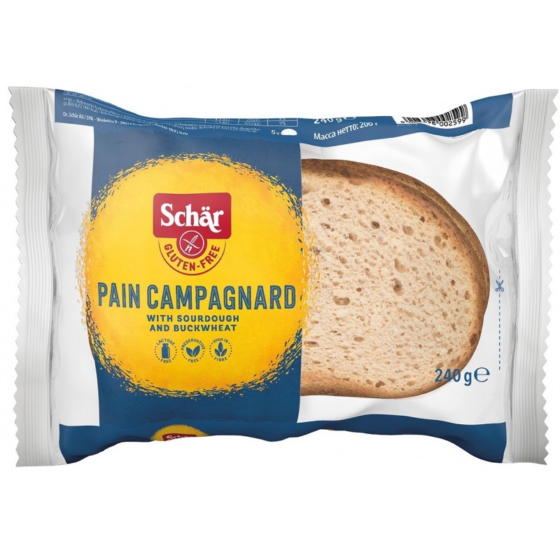 Pain Campagnard - chleb wiejski Bezgl.240g - [Schar]