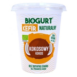 Biogurt - wegańska, fermentowana alternatywa kefiru z kokosa Bio 400g - [Biogurt]