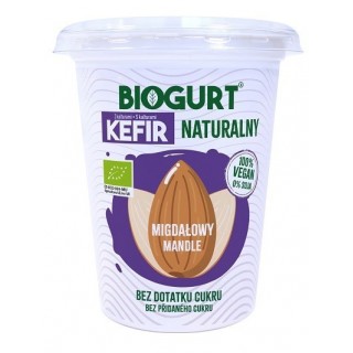 Biogurt - wegańska, fermentowana alternatywa kefiru z migdałów B/C Bio 400g - [Biogurt]