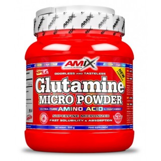 L-GLUTAMINE MICRO POWDER - 500g [Amix]