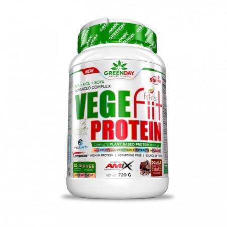 VEGEFIIT PROTEIN NATURAL DOUBLE CHOCOLATE - 720g [Amix]
