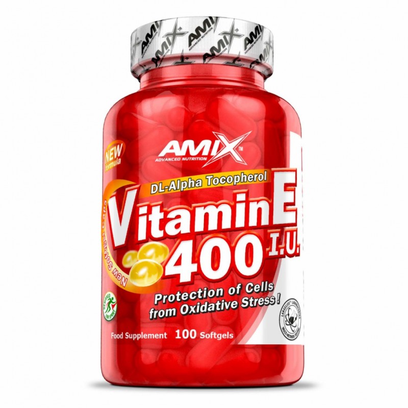 VITAMIN E 400IU - 100kaps [Amix]