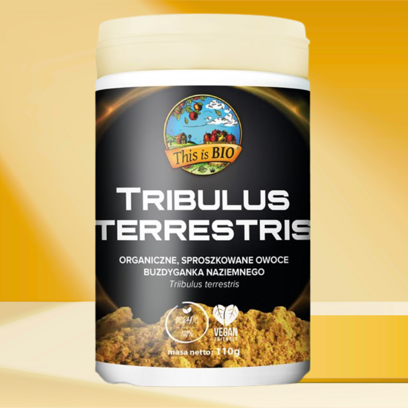 TRIBULUS TERRESTRIS (BUZDYGANEK NAZIEMNY) 100% ORGANIC - 110g [This is BIO®]