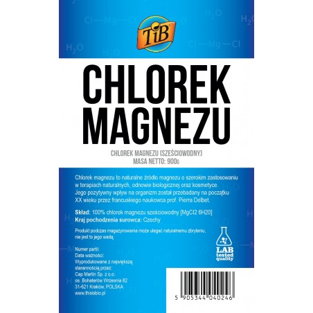 CHLOREK MAGNEZU - 900g [TiB®]